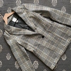 Plaid Blazer